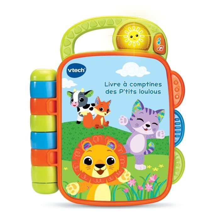 VTECH-LIVRE A COMPTINES DES P'TITS LOULOUS