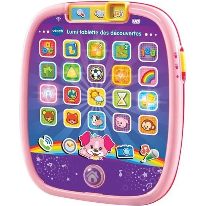 VTECH BABY - Lumi Tablette des Découvertes - Tablette Enfant Rose