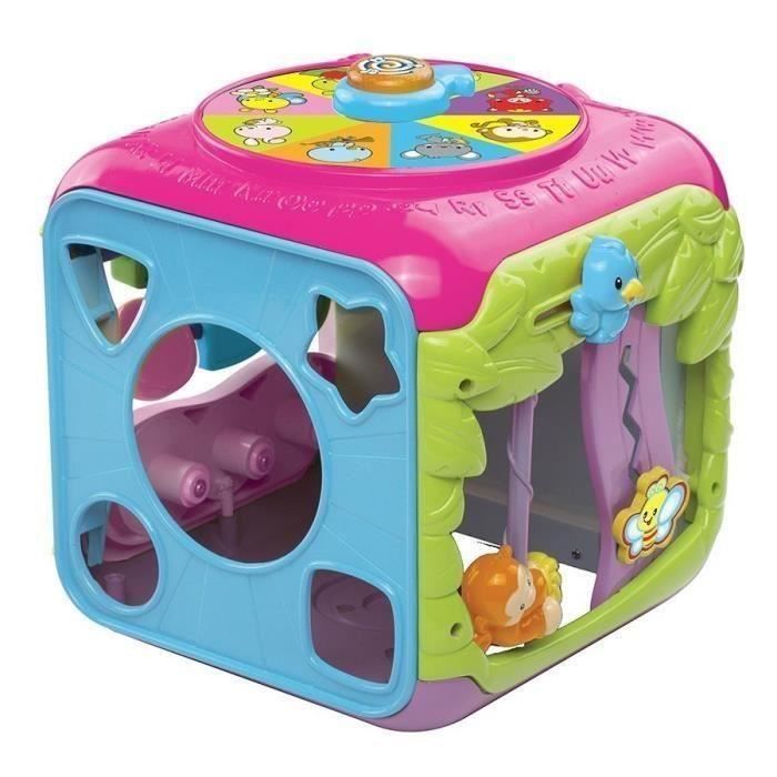 VTECH BABY - Super Cube Des Découvertes Rose