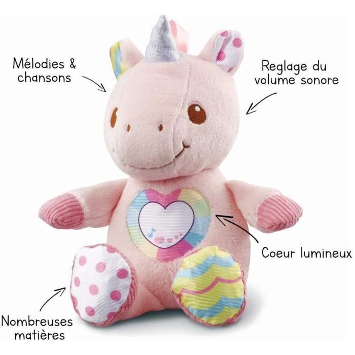 VTECH BABY - Maé, Ma Licorne a Câliner