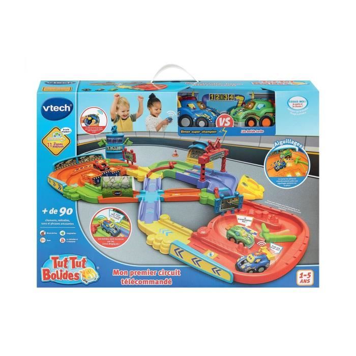 VTECH TUT TUT BOLIDES - MON PREMIER CIRCUIT TÉLÉCOMMANDÉ (+ SIMON SUPER CHAMPION / LÉO BOLIDE TURBO)