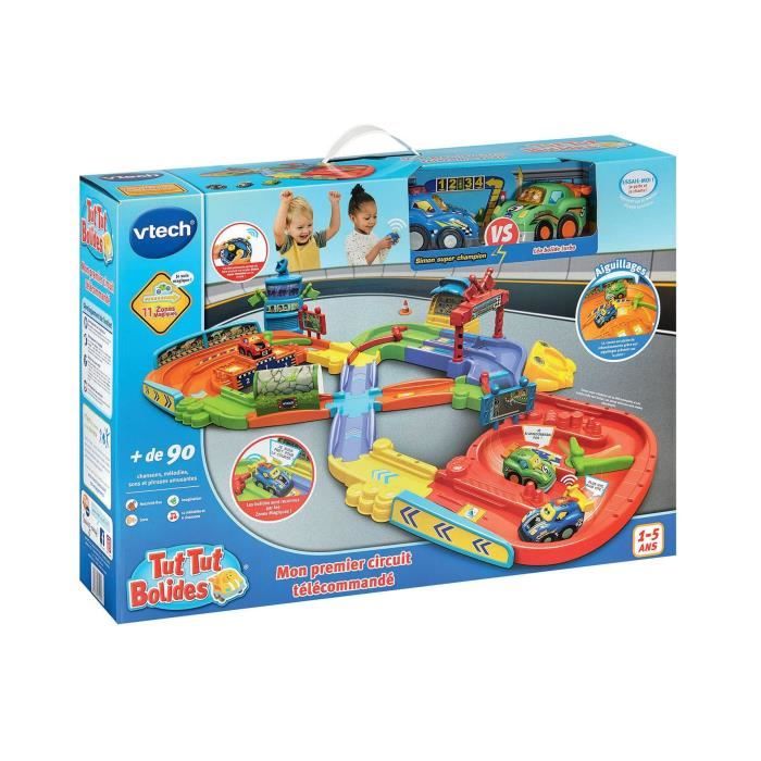 VTECH TUT TUT BOLIDES - MON PREMIER CIRCUIT TÉLÉCOMMANDÉ (+ SIMON SUPER CHAMPION / LÉO BOLIDE TURBO)