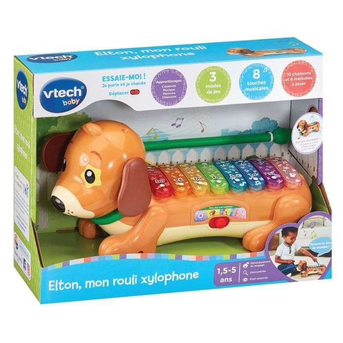 VTECH ELTON, MON ROULI XYLOPHONE