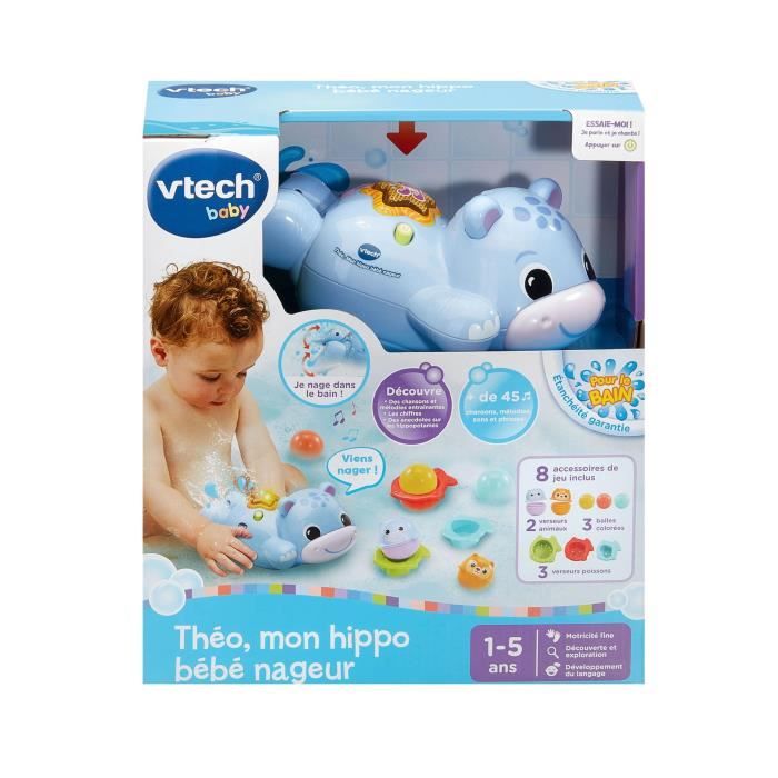 VTECH THÉO, MON HIPPO BÉBÉ NAGEUR