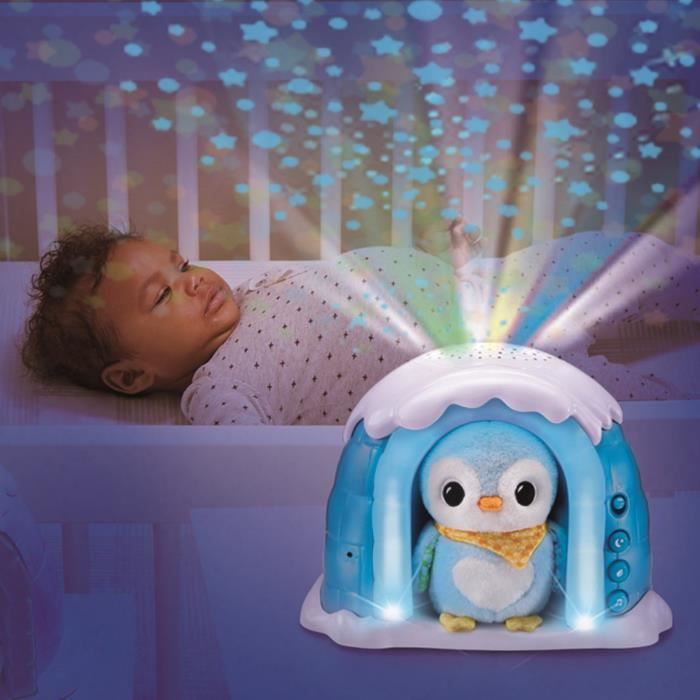 VTECH VEILLEUSE P'TIT PINGOUIN NUIT ETOILEE