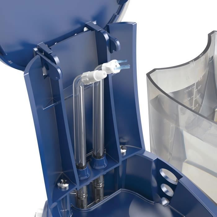 Hydropulseur Fixe WATERPIK Ultra Professionnel WP-663 - Pulsations 1250 - Capacité 90s - 7 Embouts - Bleu