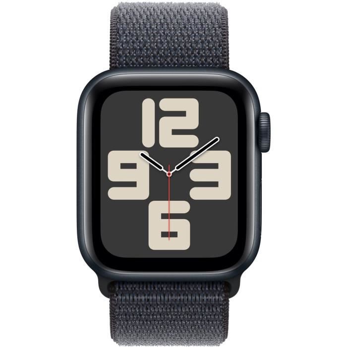 Apple Watch SE GPS - 40mm - Boîtier Midnight Aluminium - Bracelet Ink Sport Loop