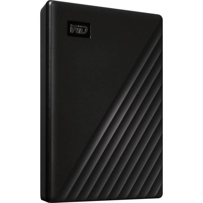 Disque dur externe Wd My Passport 2TB Portable Drive (Noir)