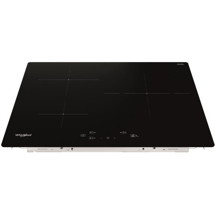 Table de cuisson a induction - WHIRLPOOL - WSQ1160NE - 3 feux - 60 cm - Noir