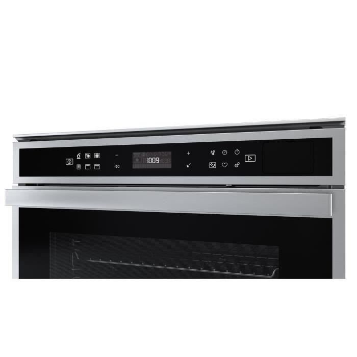 Four WHIRLPOOL AKZM9019IX - Chaleur tournante pulsée - 73L - Pyrolyse - A+ - Inox