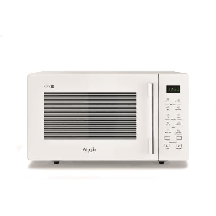 Micro-ondes Whirlpool MWP2S1, Electronique, 25L, 900W, Auto Cook (7 recettes)