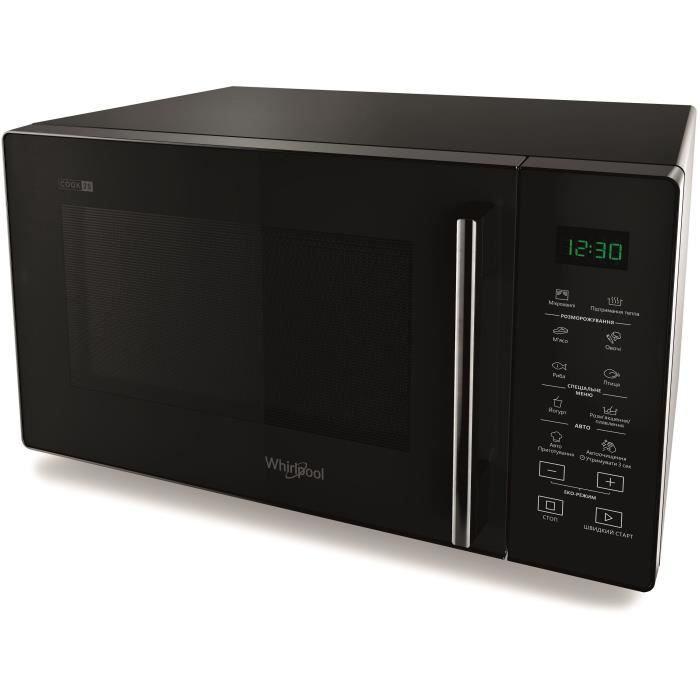 Micro-ondes pose-libre Whirlpool MWP251B - Noir - 25L - 28x48x41 cm