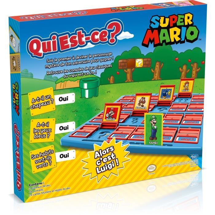 Jeu Qui est-ce ? Super Mario