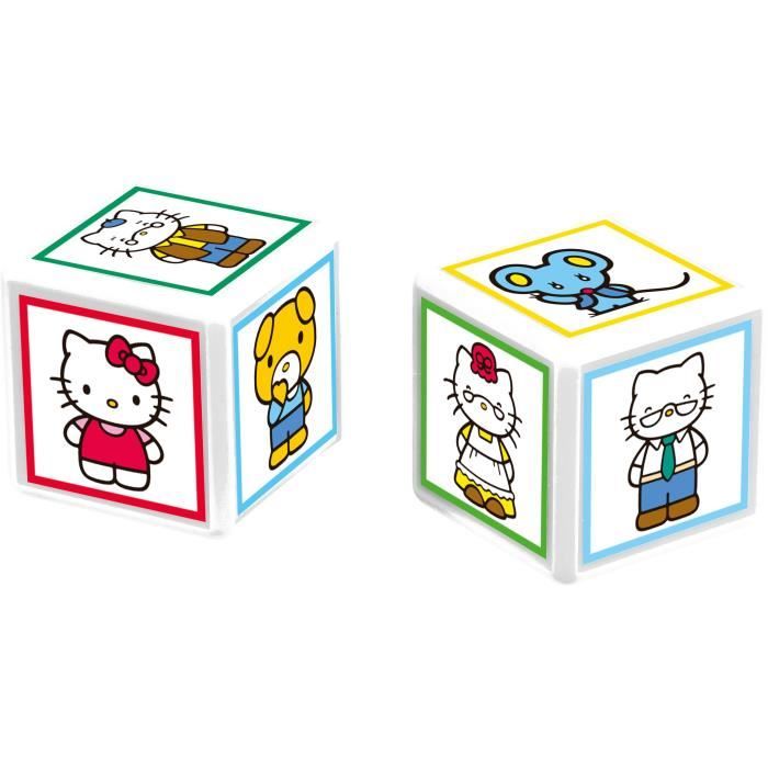 Jeu de société - WINNING MOVES - Match Hello Kitty - Alignez 5 cubes identiques pour gagner