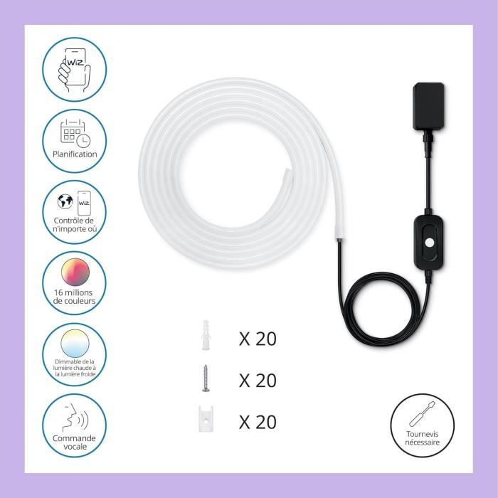 Ruban LED - WIZ - Connecté - Extérieur - 5 m