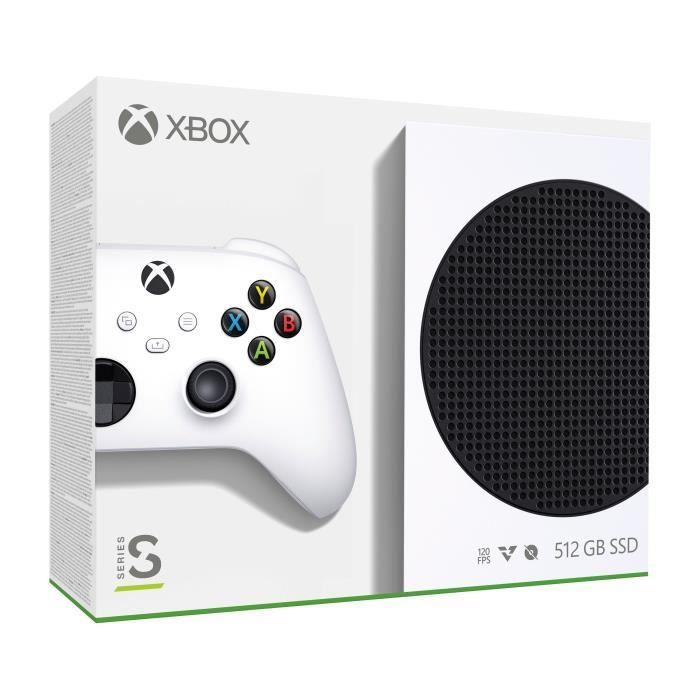 Console Xbox Series S - 512 Go SSD - 100% digitale - Compatible 4K