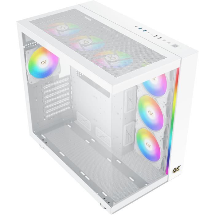 Boitier PC Moyen tour XIGMATEK Aqua Ultra AIR Arctic (Blanc) - Cube - Format E-ATX