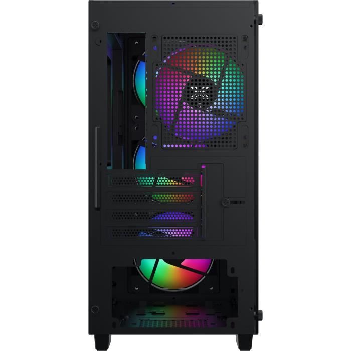 Boîtier PC - XIGMATEK - NYX Air II (Noir) - Mini tour - Format Micro-ATX - Sans alimentation