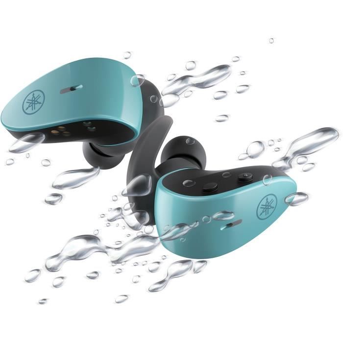 Écouteurs Sport Bluetooth Truly Wireless - YAMAHA - TW-ES5AGN - Vert