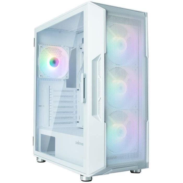 Boitier PC sans alimentation - ZALMAN i3 NEO (Blanc) - Moyen tour - Format ATX