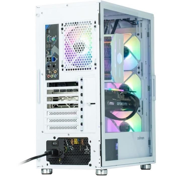 Boitier PC sans alimentation - ZALMAN i3 NEO (Blanc) - Moyen tour - Format ATX