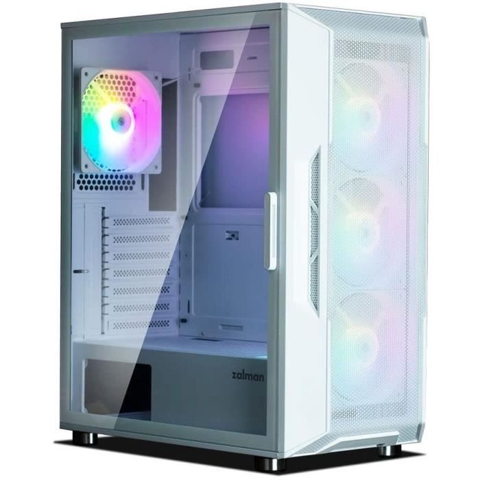 Boitier PC sans alimentation - ZALMAN i3 NEO (Blanc) - Moyen tour - Format ATX