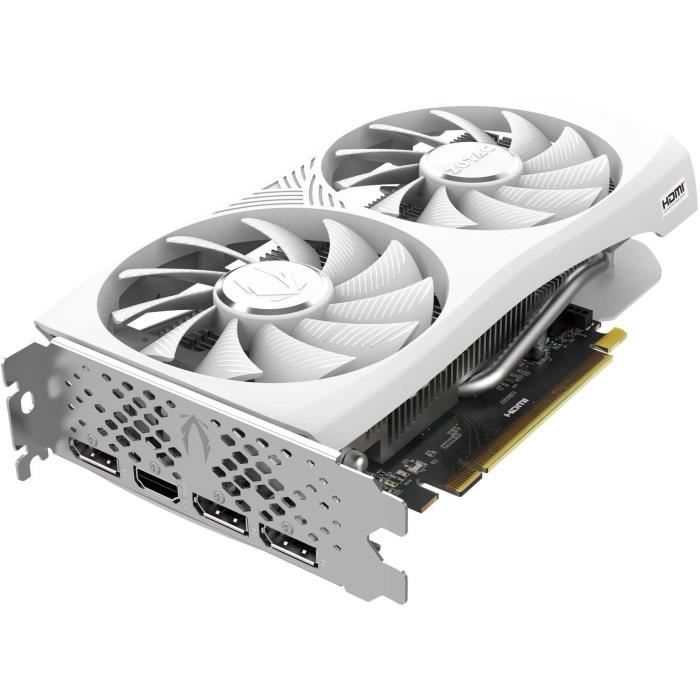 ZOTAC - Carte Graphique - Nvidia GeForce RTX 4060 Twin Edge OC White 8Go