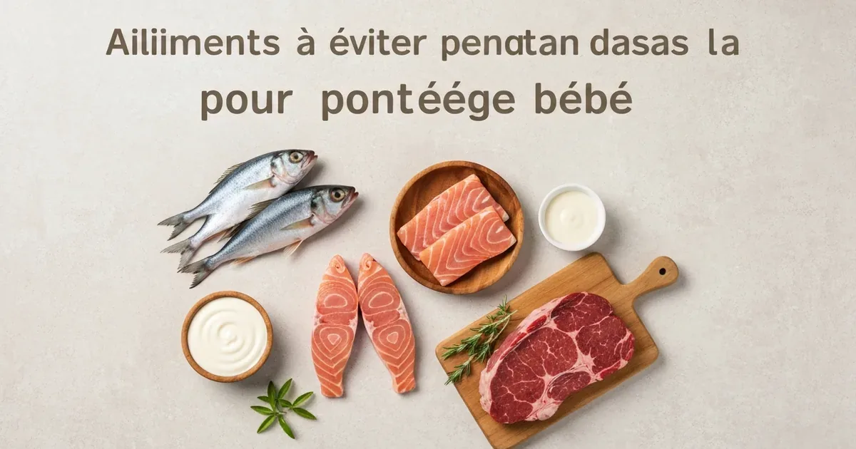 Aliments à éviter pendant la grossesse pour protéger bébé