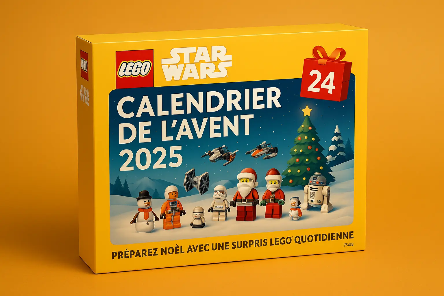 Calendrier Avent 2025 75418 : Surprise LEGO Star Wars