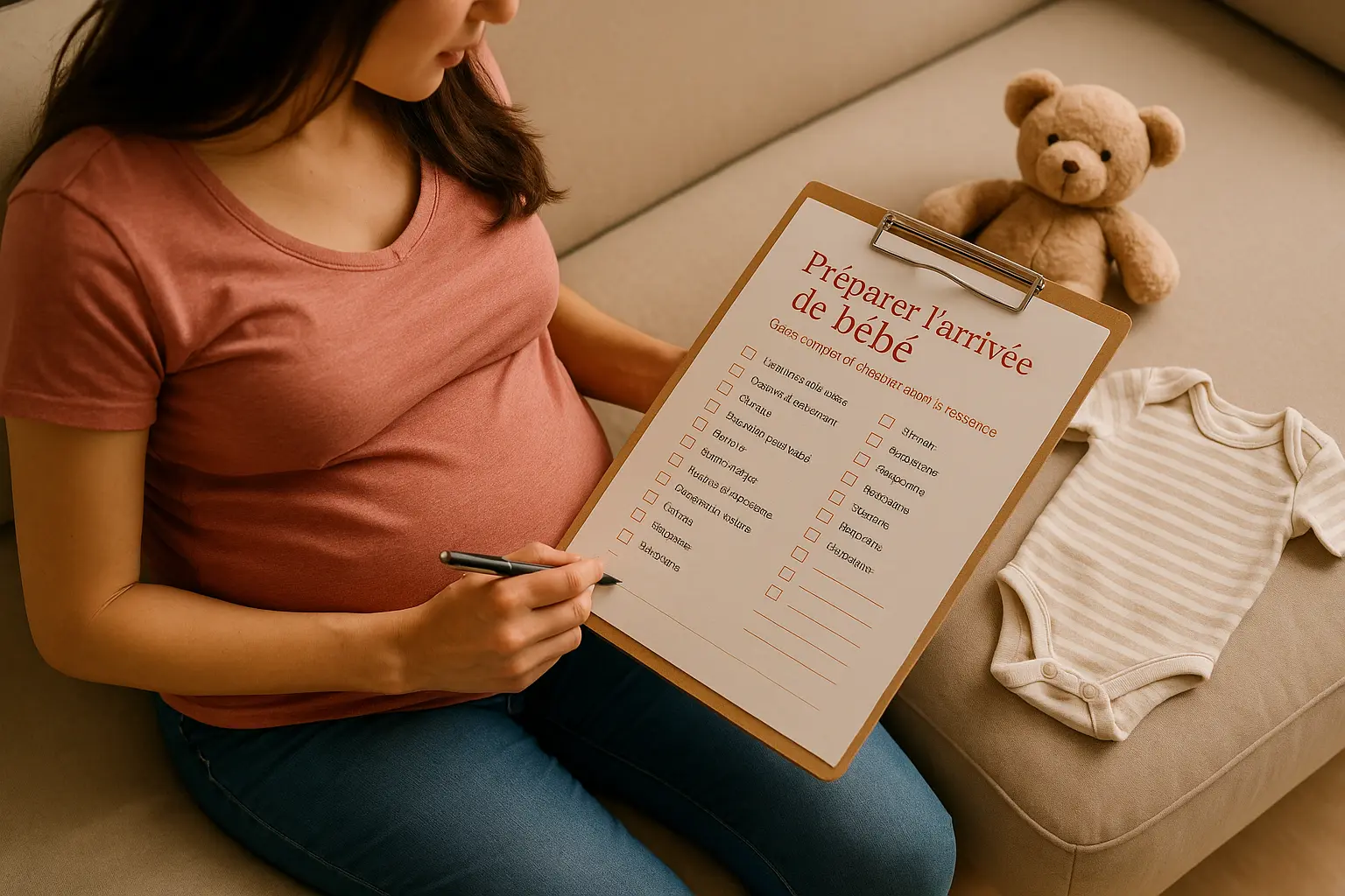 Préparer l’arrivée bébé : Checklist essentielle