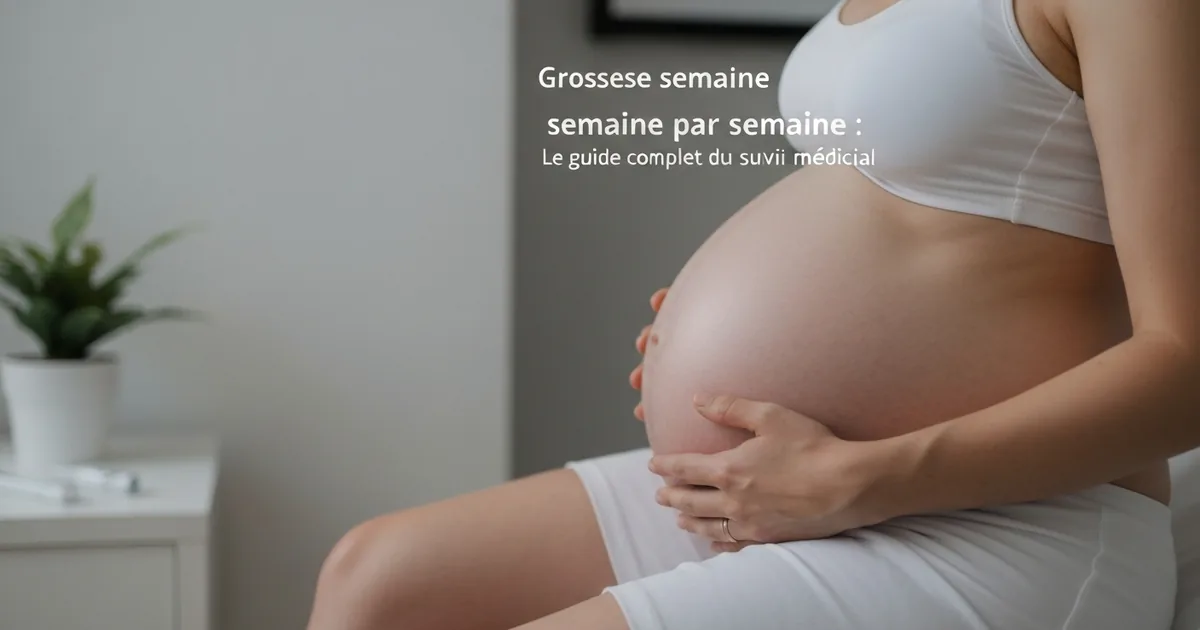 Grossesse semaine par semaine : le guide complet du suivi médical