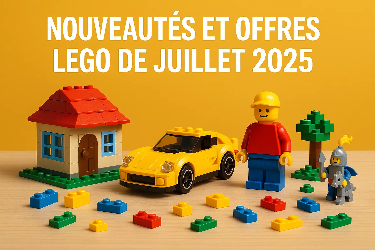 Nouveautés LEGO juillet 2025 : exclusifs & offres