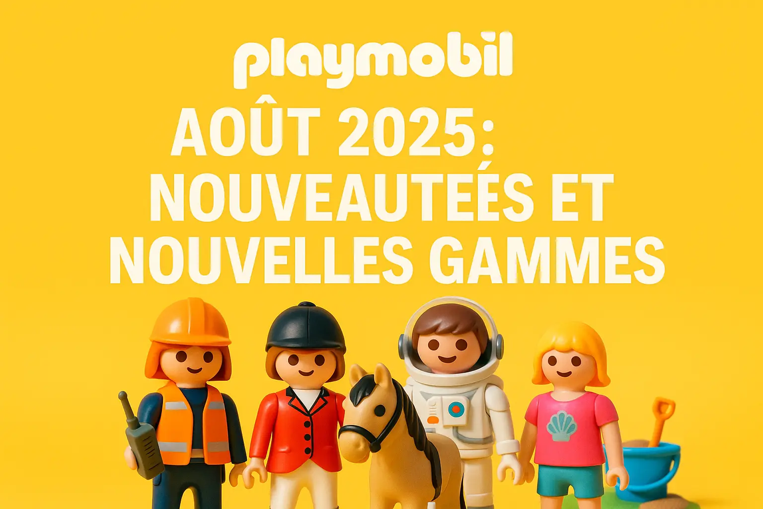 Les nouveautés playmobil août 2025 – quels thèmes ?