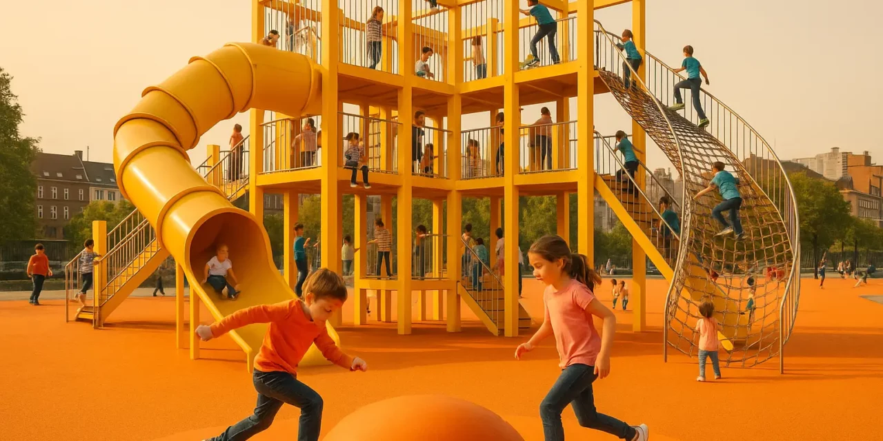 Aire de jeu géante couverte Lille : Île de Tortuga