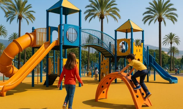 Aires de jeux géantes à Nice pour sorties famille