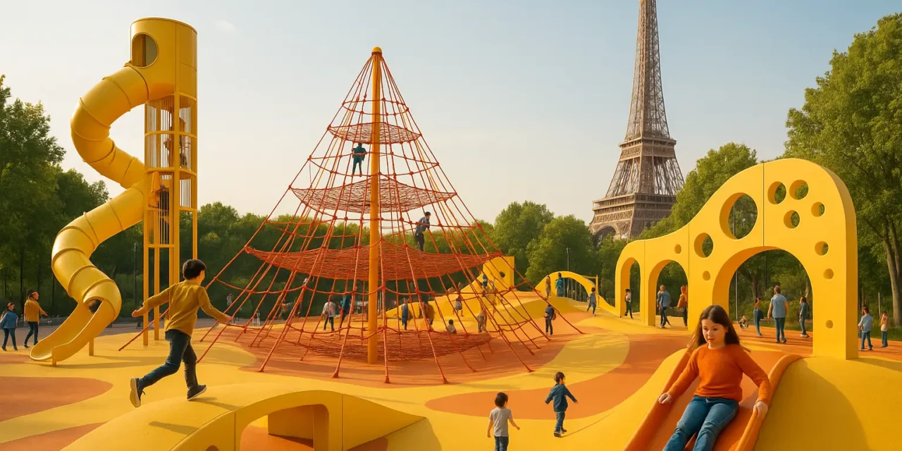 Les aires de jeu géantes Paris et Île-de-France