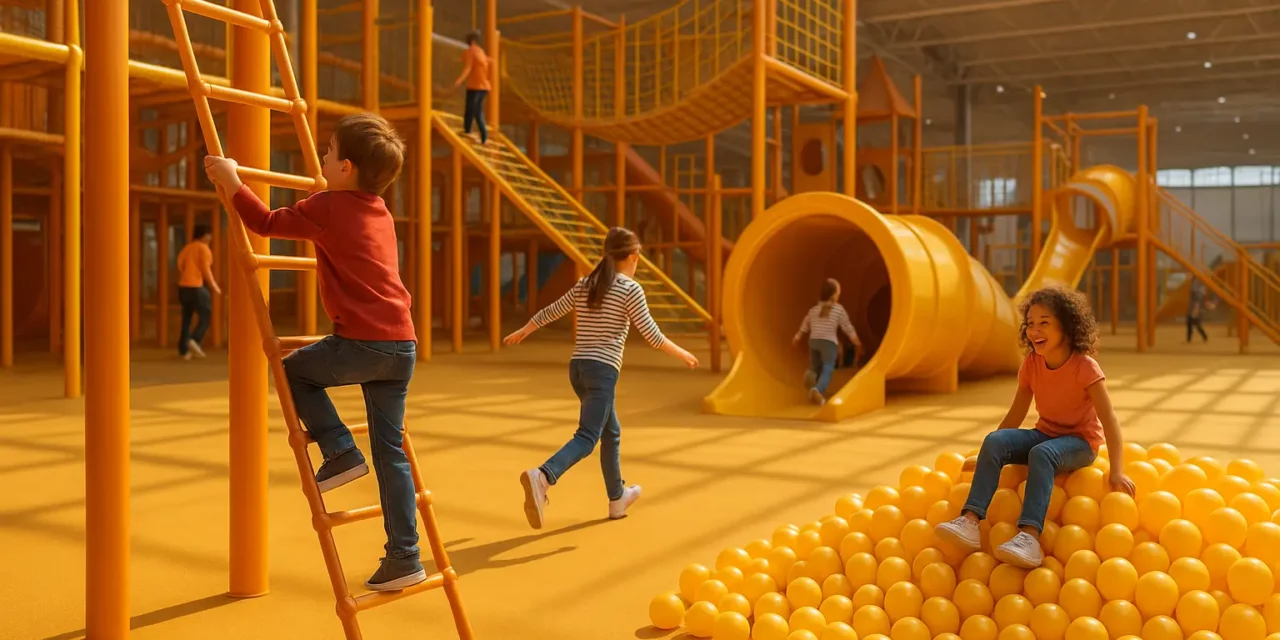 Découvrez les aires de jeu géantes à Toulouse