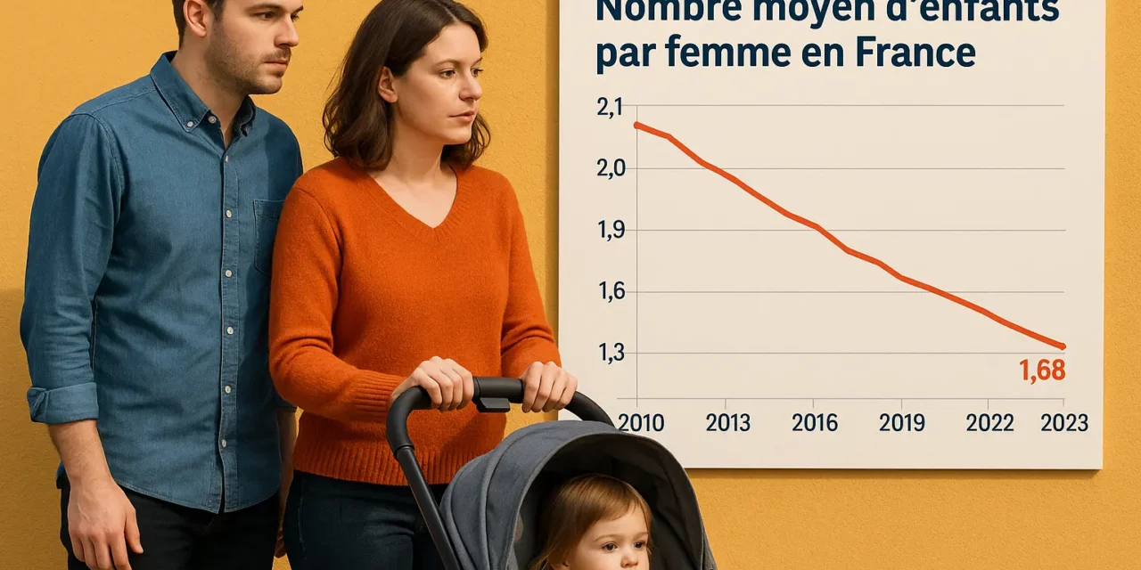 Baisse fécondité France : 2 enfants choisis