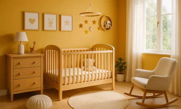 Créer une chambre de bébé sécurisée et éveillante