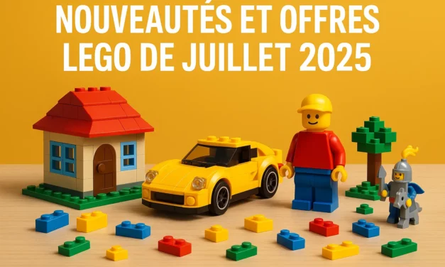 Nouveautés LEGO juillet 2025 : exclusifs & offres
