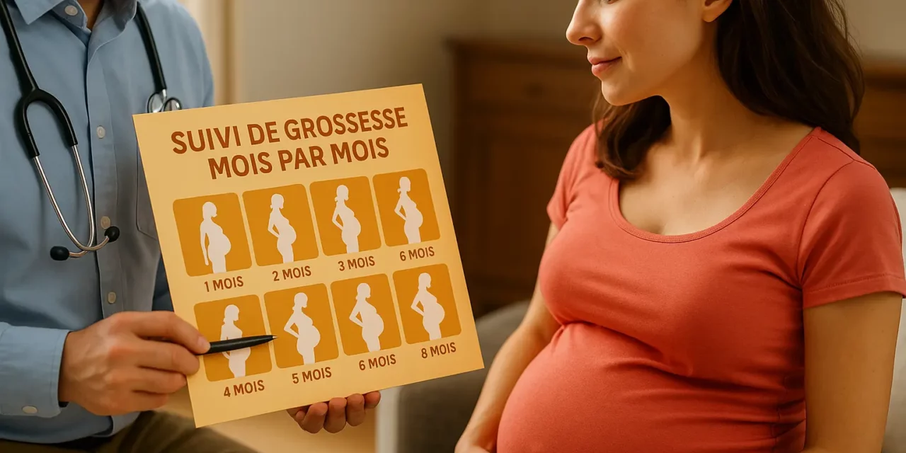Suivi de grossesse mois par mois : clés d’un suivi serein