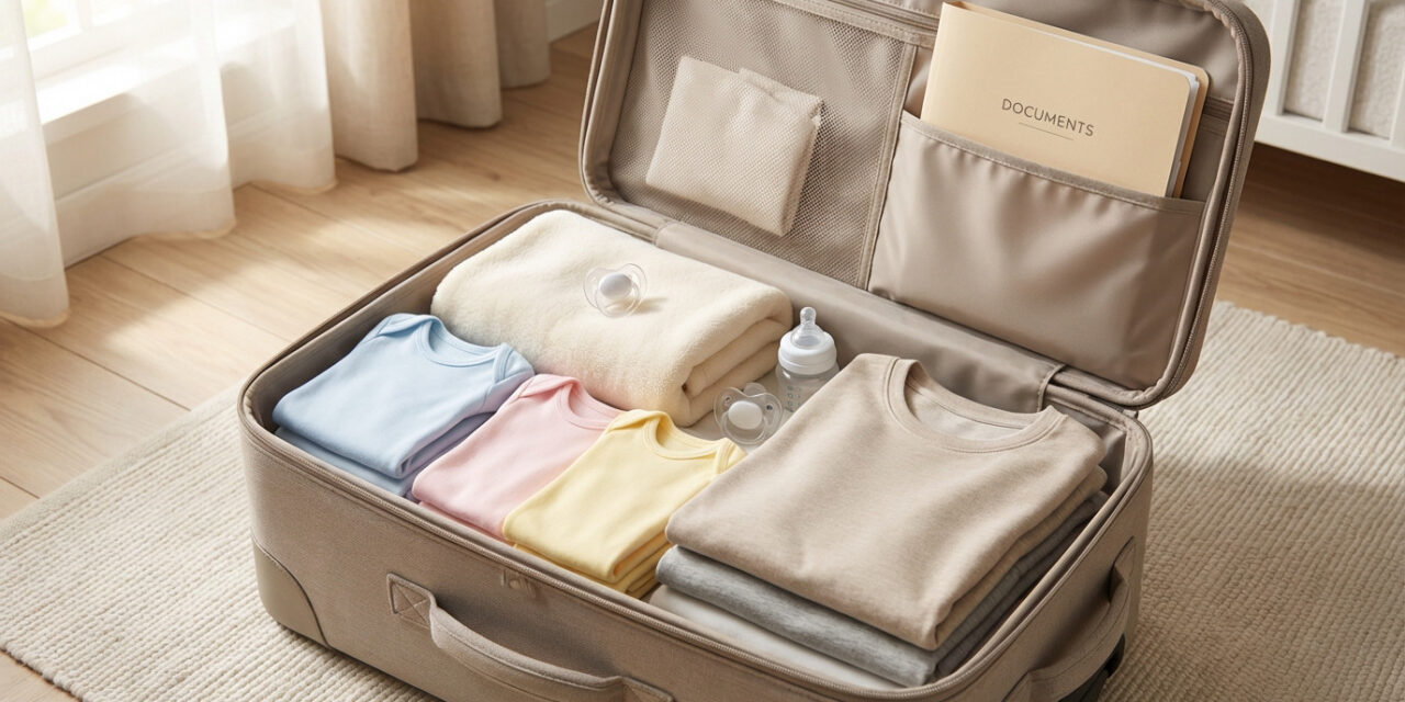 Valise maternité check list : tout pour un départ zen